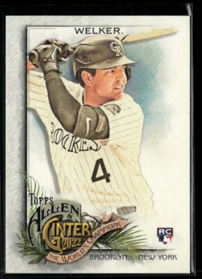 2022 Topps Allen Ginter #197 Colton Welker RC - Image 1 of 2