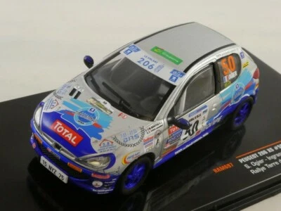 IXO Peugeot 206 XS #50 Ogier Rallye Terre des Cardabelles 2006 1/43 RAM697 - Immagine 1 di 3