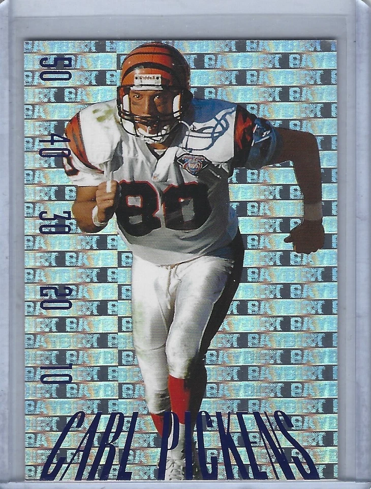 1995 Skybox Premium Carl Pickens Paydirt Blue Color SP RARE Insert #20  - Image 1 of 1