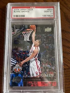 2009 Upper Deck Basketball Blake Griffin ROOKIE RC #226 PSA 10 GEM MINT - Picture 1 of 2