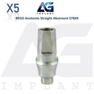5 Protesi Anatomiche Dritte Compatibili con BEGO® Ø4,7mm - 57849 Dentale - Foto 1 di 4