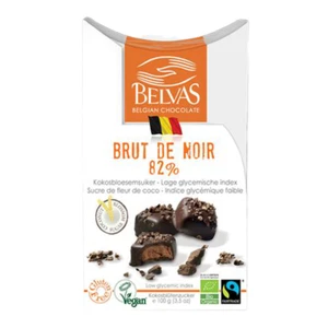 💚 Belvas Bio Brut de Noir Schokolade 100g - Bild 1 von 1