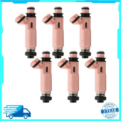 Set of 6 Fuel Injectors Fit For 2004-2006 Lexus ES330 3.3L V6 RX330 3.3L V6 USA - Image 1 of 4