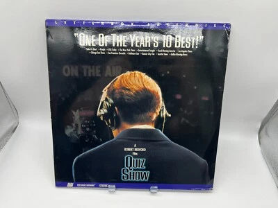"Quiz Show" Letterbox Laserdisc LD - Robert Redford Foto 1 de 3