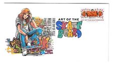 Art of the Skateboard, Skater Girl, First Day Cover, FDC, Forever Stamp, Woman