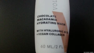 Vegan Chocolate Macadamia Hydrating Face Mask -  2oz W/ Hyaluronic acid - Picture 1 of 3