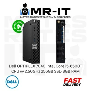 Dell OPTIPLEX 7040 Intel Core i5-6500T CPU @ 2.50GHz 256GB SSD 8GB RAM A GRADE - Picture 1 of 1
