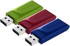 Verbatim Slider USB-flash-drive multipack 16GB - USB 2.0 - 3x USB memory stick 