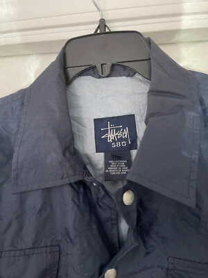 Stussy S80 Vintage Men Nylon Lightweight Jacket Blue - Image 1 of 4