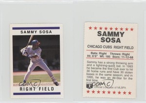 1996 Red Foley's Best Baseball Book Ever Sammy Sosa