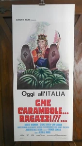 ORIGINAL ITALIENISCHES FILMPLAKAT PLAYBILL Üç Kağıtçılar Natuk Baytan e Ernst Hofbau - Bild 1 von 1