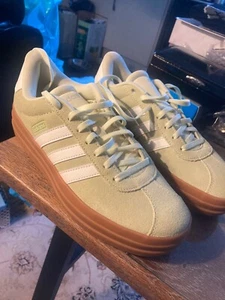 adidas VL Court Bold Yellow, gum sole, size 7, new - Picture 1 of 6