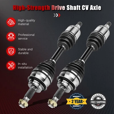 Front Left Right CV Axle Fits Toyota 4Runner FJ Cruiser Tacoma Lexus GX460 GX470 - Image 1 of 4