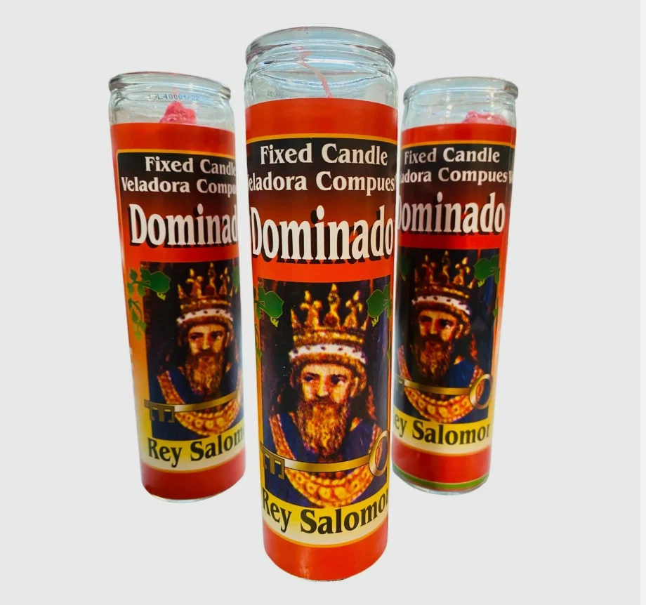 Rey Salomon Dominador Veladora Preparada Rey Salomón Dominador Vela Dominar Foto 1 de 2