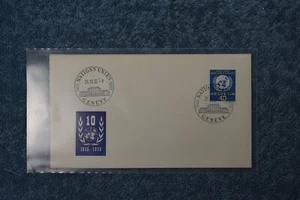 1951 Swiss Cover - UN Slogan Cancel - Picture 1 of 1