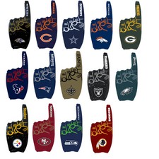 inflatable finger hand not foam #1 fan NFL pick your team 
