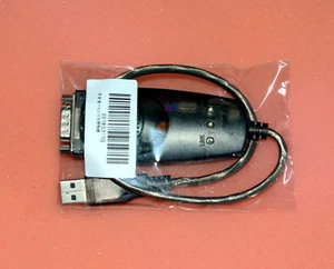 NEW Belkin F5U109 F5U409 USB to RS-232 DB9 Serial Converter Adapter - Bild 1 von 5