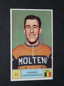 #25 GEORGES VANCONINGSLOO MOLTENI BELGIQUE BELGIË PANINI SPRINT 71 CYCLISME 1971 - Imagen 1 de 2