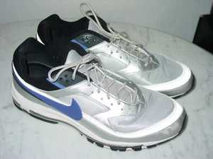 2018 Nike Air Max 97/BW "Persian Violet" Metallic Silver/Black Shoes! Size 15  - Picture 1 of 12