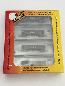 Roundhouse N Scale 4-Pak 89458 Norfolk & Western Cars - Picture 1 of 5