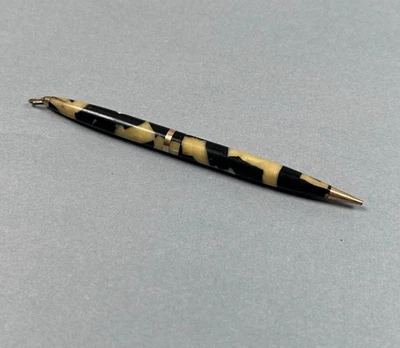 VINTAGE SAEFFER BLACK & PEARL BALANCE MECHANICAL 1930s PENCIL - Image 1 of 4