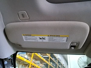 Lh Driver Side Sun Visor/Sunvisor 2018 Durango Sku#4192166 - Picture 1 of 6