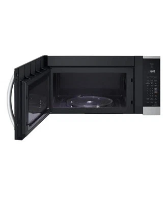 LG 1.8-cu ft 1000-Watt 29.88-in Smart Over-the-Range Microwave - Stainless Steel - Image 1 of 4