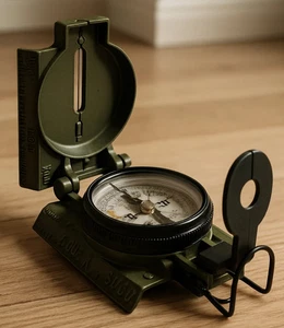 Cammenga Official US Military Lensatic Compass, Accurate Waterproof 3H - Picture 1 of 12