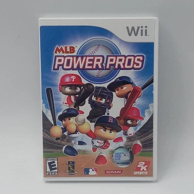 Nintendo Wii MLB Power Pros Baseball Complete CIB With Manual  - Image 1 of 4