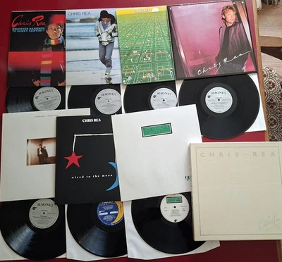 CHRIS REA - SEHR RARE 7 LP Box Set - NEAR MINT - MAGNET 827 772-1 -siehe PHOTOS - Bild 1 von 4