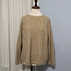 Vince Camuto Mujeres Cálido Acogedor Pullover Cuello Redondo Cable Suéter XL Calce Relajado - Imagen 1 de 12