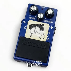 BOSS CS-2 Compression Sustainer Compressor Pedal 7855 Tested & Works - Picture 1 of 2