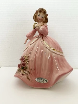Figura de vestir rosa Josef Originals Southern Belle’s Series Melody 6” tal cual Foto 1 de 4