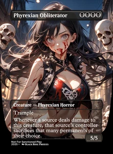Phyrexian Obliterator - MTG Anime Custom - Playtest - Picture 1 of 1