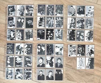Beatles Trading Cards T. C. G. B&W Series 3 Complete Set Cards 116-165 (1964) - Image 1 of 4