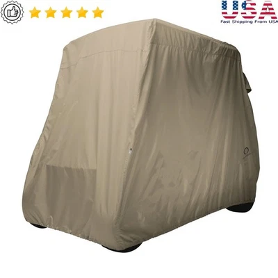 Golf Cart Cover Waterproof Weather Protection Fits 2 Person Durable Club Car New - Image 1 of 4