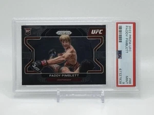 2022 Panini UFC Prizm PADDY PIMBLETT Rookie Prizm Base - PSA 9 - RC - Picture 1 of 2