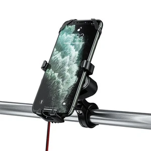 Bicycle Phone Holder For iPhone Universal Motorcycle Bike Handlebar Mount Holder - Photo 1 sur 14