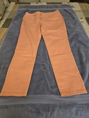 D Jeans Jegging Womens 8 29 Orange Skinny Ankle Stretch Mid Rise - Image 1 of 3