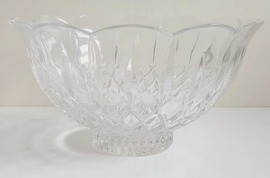 King Edward footed bowl by Gorham Crystal Decorative Centerpiece Bowl *Fair* - Picture 1 of 9