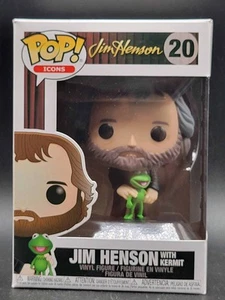 Funko Pop Icons 20 Jim Henson con Kermit - Foto 1 di 7