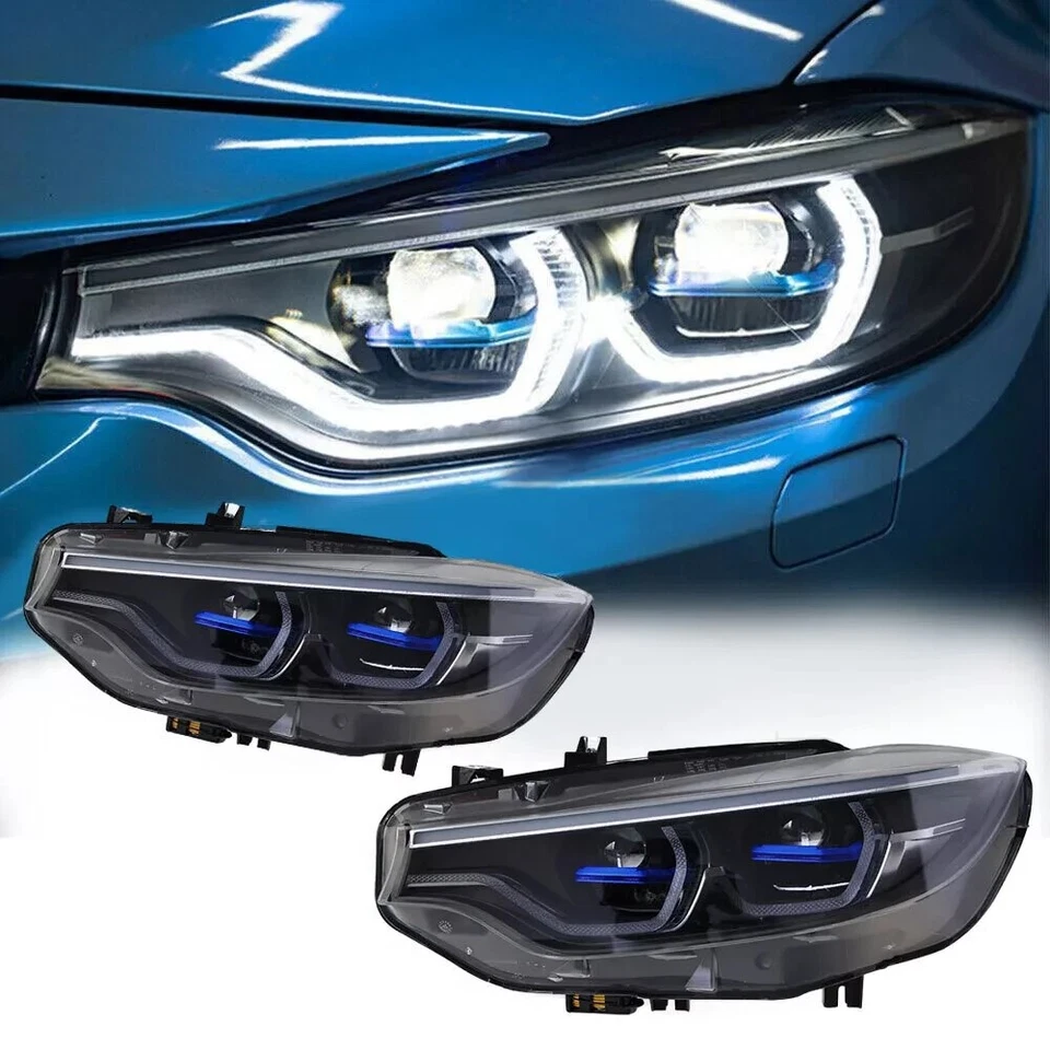Conjunto de faros LED aptos para BMW Serie 4 F32 F36 F82 Xenón/HID Facelift L+R Foto 1 de 4