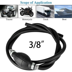 Gas Öl Wasser Kraftstoff Transfer Siphon Pumpe, tragbare weit verbreitete Hand Kraftstoffpumpe - Bild 1 von 11