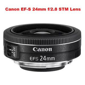 Canon EF-S 24mm f/2.8 STM Lens -90% New working properly - Picture 1 of 8