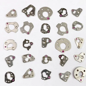 25 Palettengabel Stegplatten Uhrenteile Steampunk Uhrmacher Konvolut Schmuck Reparatur A - Bild 1 von 5