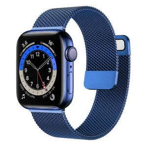 Stainless Steel Mesh Band Strap for Apple Watch Series 10 9 8 7 6 5 4 3 2 1 - Picture 1 of 32