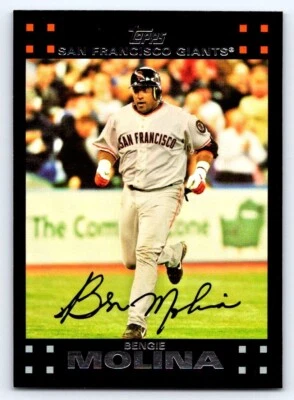 2007 Topps - #342 Bengie Molina - Image 1 of 2