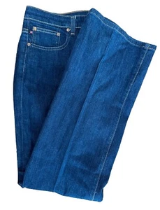 Pantalones de mezclilla Polo Ralph Lauren para mujer elásticos Kelly tiro bajo corte bota azul oscuro talla 14 - Imagen 1 de 10