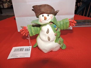 Hallmark Mitford Snowmen - Miss Rose - NOT an Ornament - Larger Figurine - NEW - Picture 1 of 9