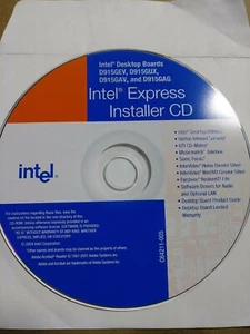 CD d'installation Intel Express - Photo 1/1